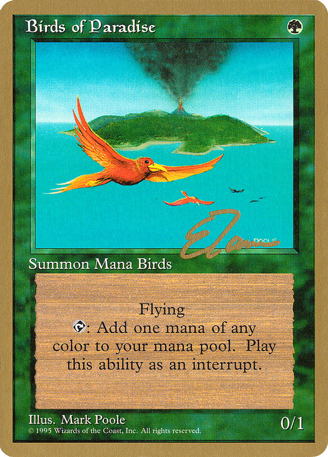 Birds of Paradise (Eric Tam) [Pro Tour Collector Set] | Amazing Games TCG