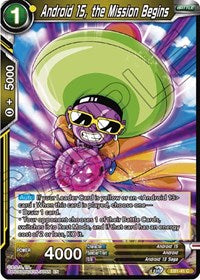 Android 15, the Mission Begins (EB1-41) [Battle Evolution Booster] | Amazing Games TCG