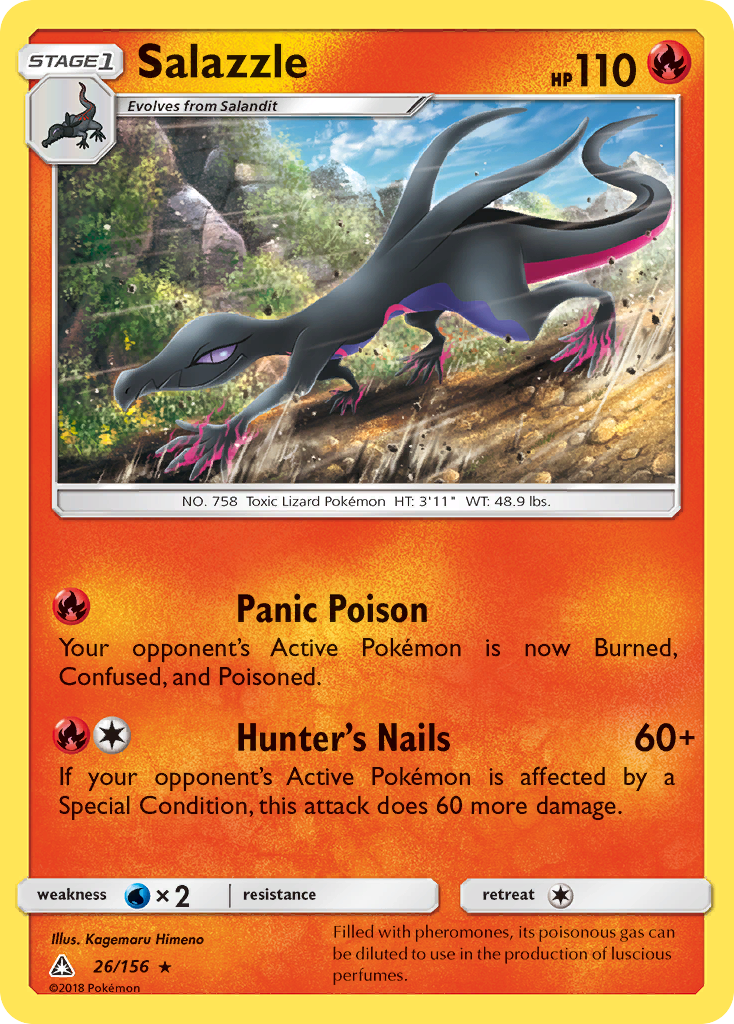 Salazzle (26/156) [Sun & Moon: Ultra Prism] | Amazing Games TCG