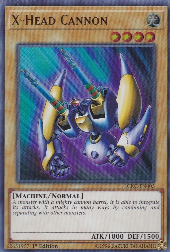 X-Head Cannon [LCKC-EN005] Ultra Rare | Amazing Games TCG