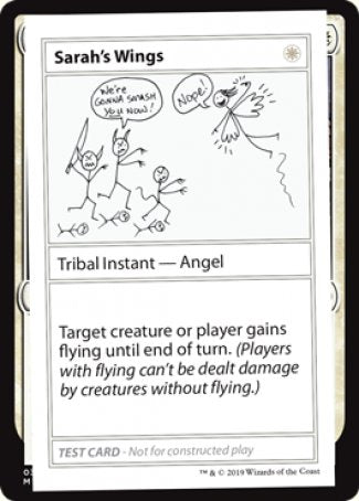 Sarah's Wings (2021 Edition) [Mystery Booster Playtest Cards] | Amazing Games TCG