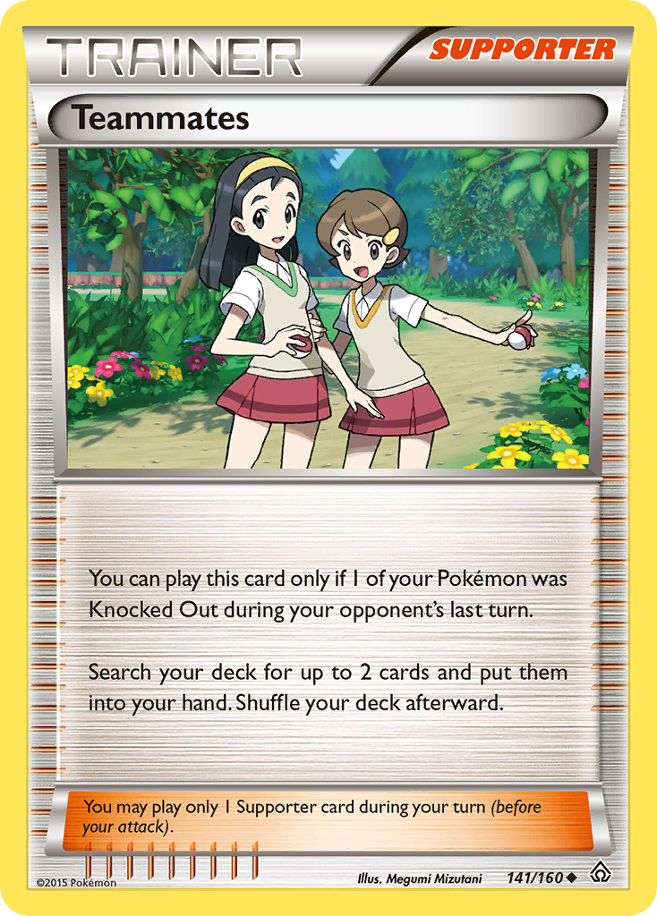 Teammates (141/160) [XY: Primal Clash] | Amazing Games TCG