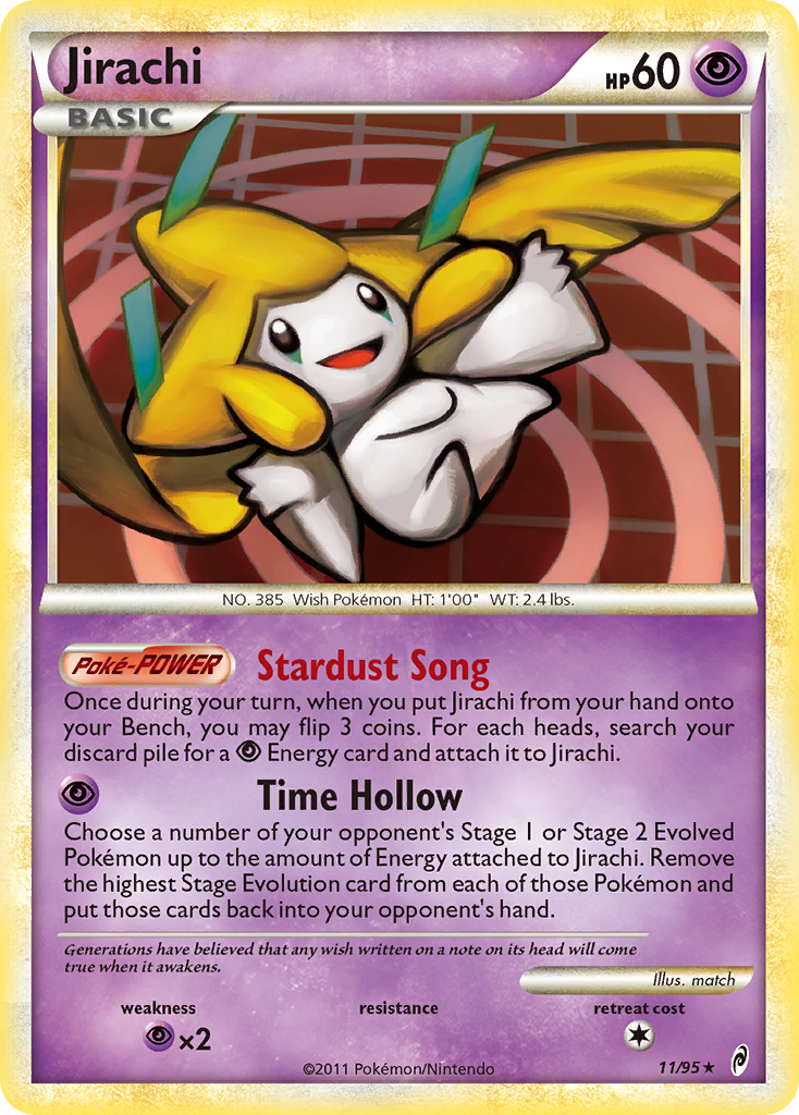 Jirachi (11/95) [HeartGold & SoulSilver: Call of Legends] | Amazing Games TCG