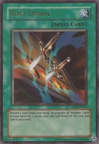 Cost Down [DCR-EN053] Ultra Rare | Amazing Games TCG