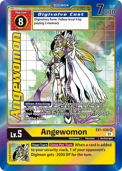 Angewomon [EX1-030] (Alternate Art) [Classic Collection] | Amazing Games TCG