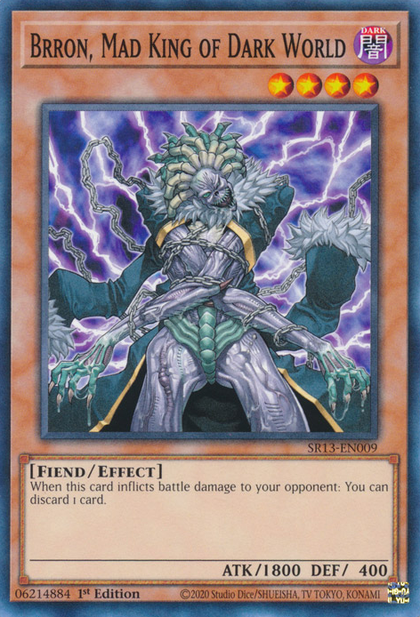 Brron, Mad King of Dark World [SR13-EN009] Common | Amazing Games TCG