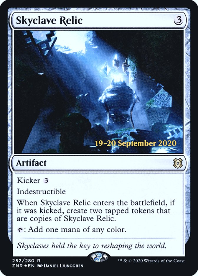 Skyclave Relic  [Zendikar Rising Prerelease Promos] | Amazing Games TCG