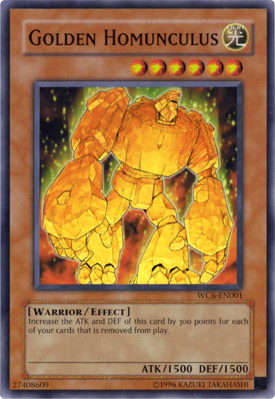 Golden Homunculus [WC6-EN001] Super Rare | Amazing Games TCG