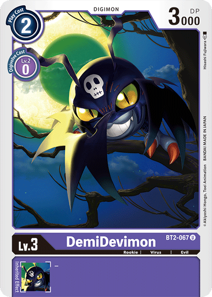 DemiDevimon [BT2-067] [Release Special Booster Ver.1.0] | Amazing Games TCG