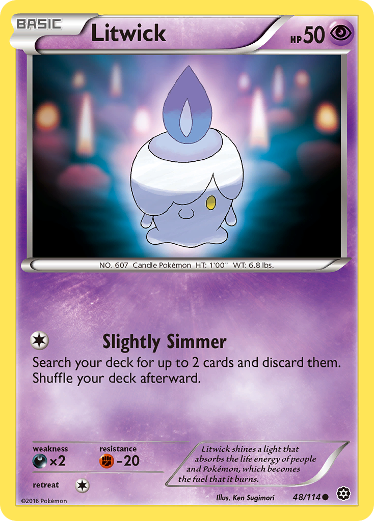 Litwick (48/114) [XY: Steam Siege] | Amazing Games TCG