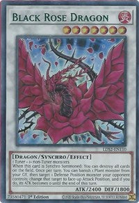 Black Rose Dragon (Green) [LDS2-EN110] Ultra Rare | Amazing Games TCG