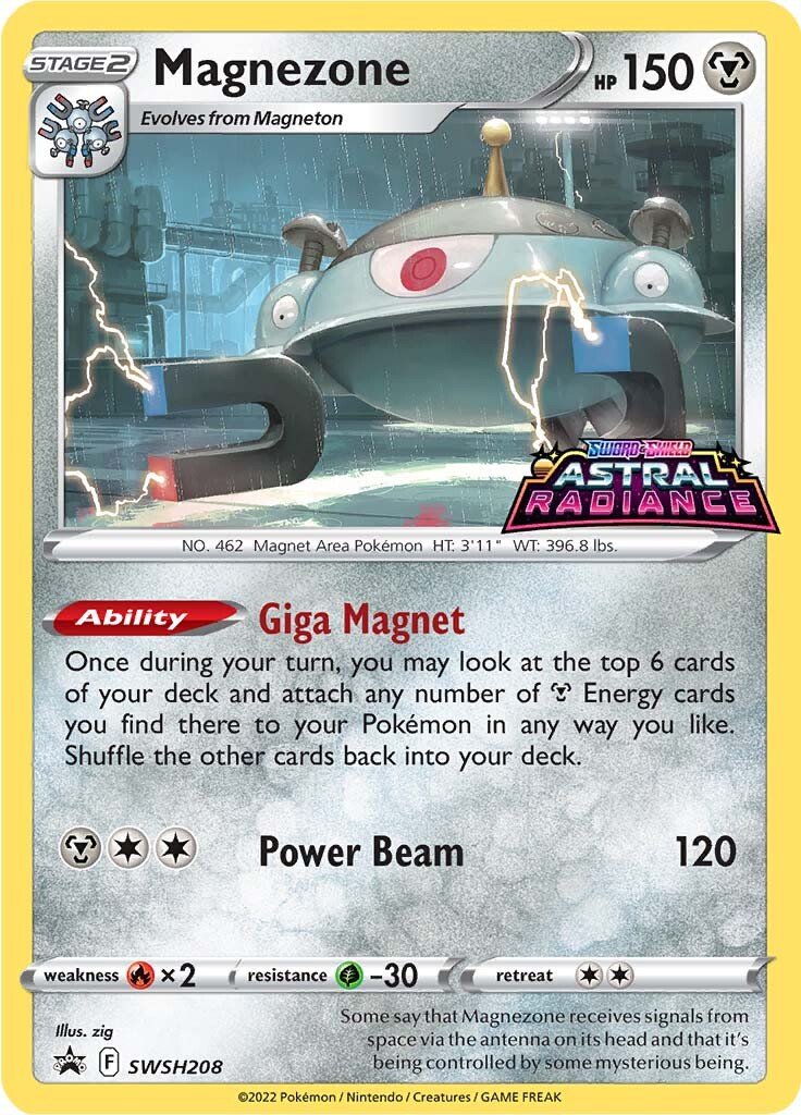 Magnezone (SWSH208) [Sword & Shield: Black Star Promos] | Amazing Games TCG