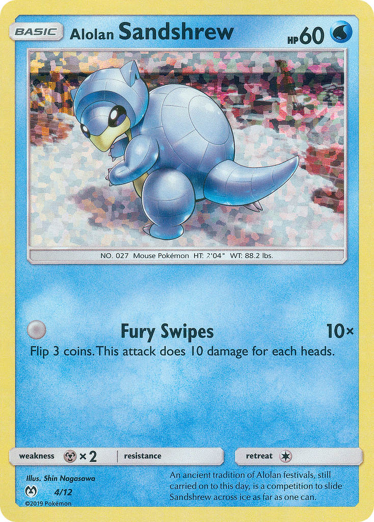 Alolan Sandshrew (4/12) [McDonald's Promos: 2019 Collection] | Amazing Games TCG