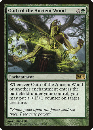 Oath of the Ancient Wood [Magic 2014] | Amazing Games TCG