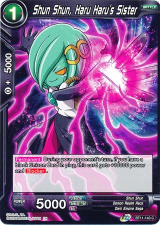 Shun Shun, Haru Haru's Sister (BT11-143) [Vermilion Bloodline] | Amazing Games TCG