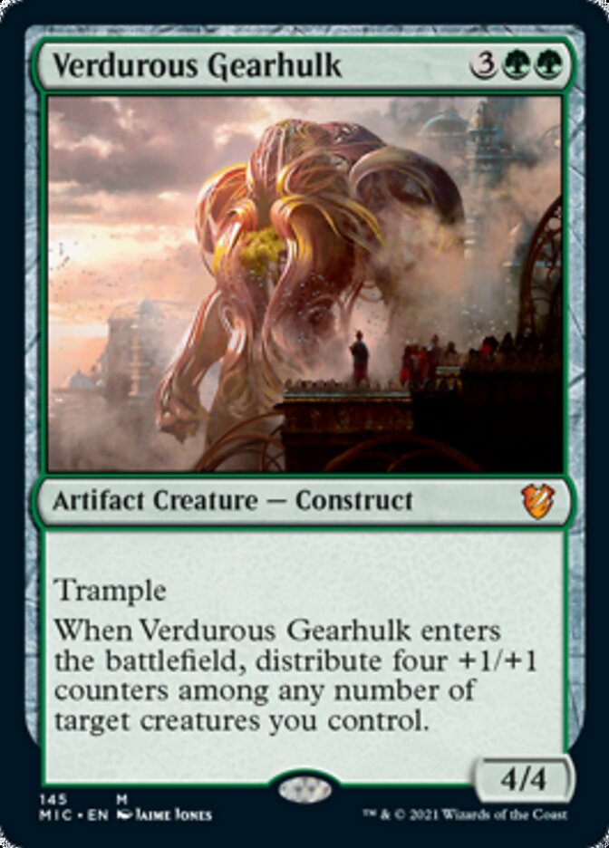 Verdurous Gearhulk [Innistrad: Midnight Hunt Commander] | Amazing Games TCG