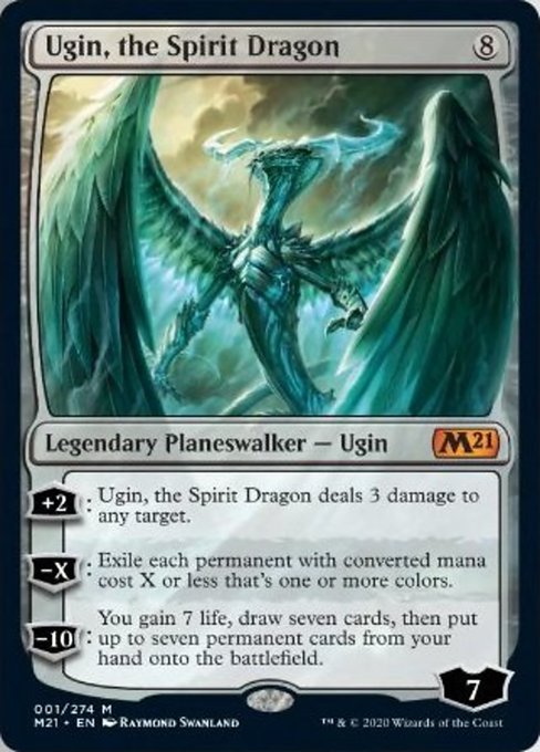 Ugin, the Spirit Dragon [Core Set 2021] | Amazing Games TCG