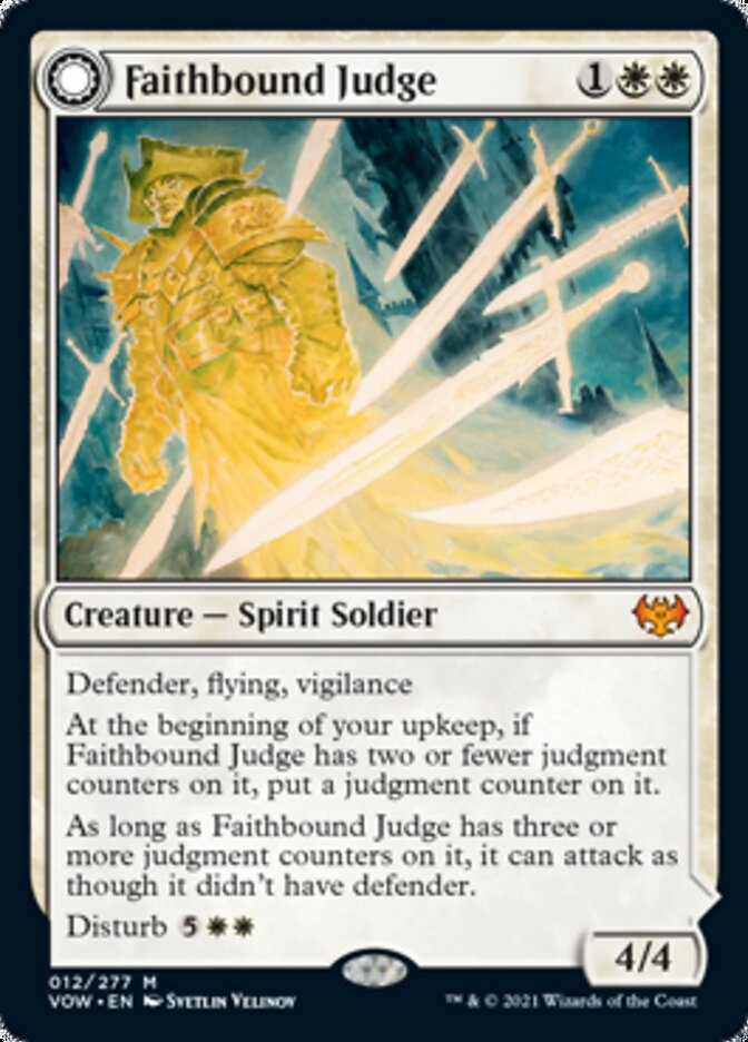 Faithbound Judge // Sinner's Judgment [Innistrad: Crimson Vow] | Amazing Games TCG