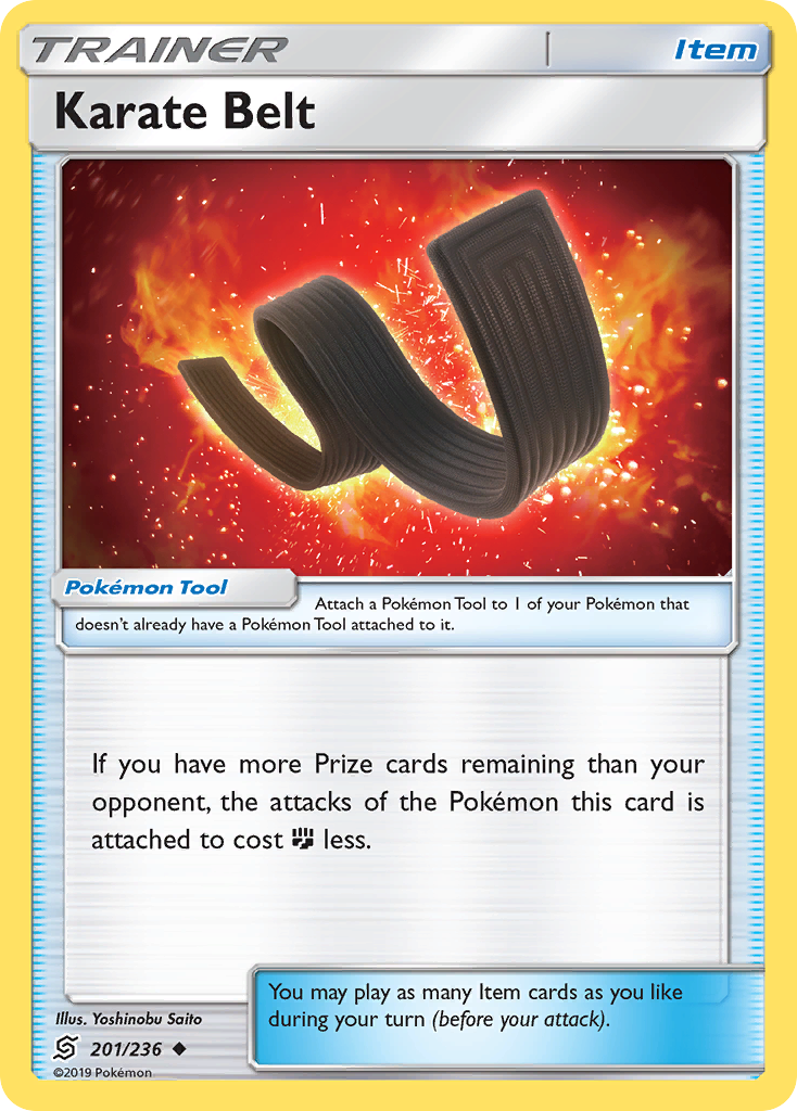 Karate Belt (201/236) [Sun & Moon: Unified Minds] | Amazing Games TCG