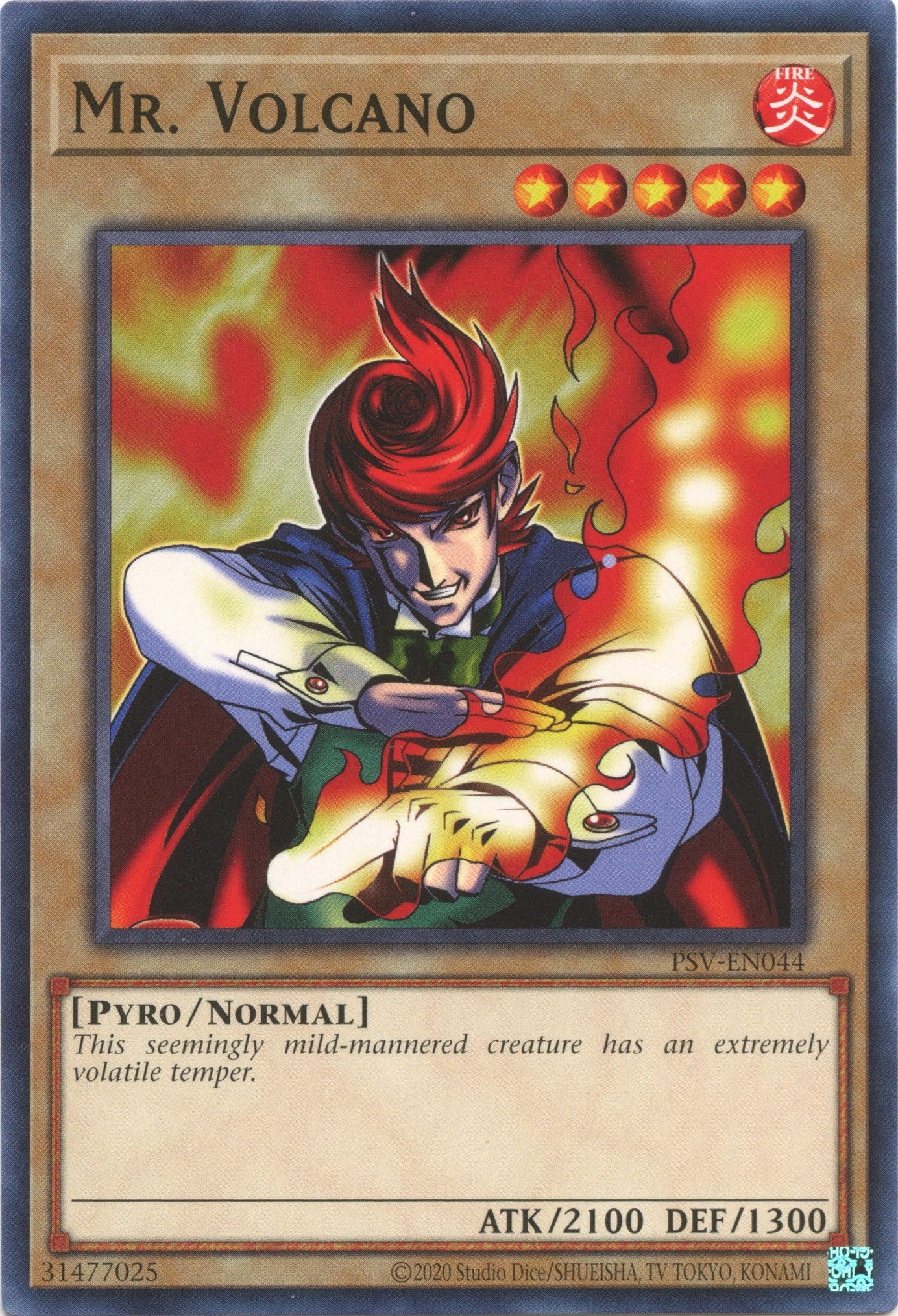 Mr. Volcano (25th Anniversary) [PSV-EN044] Common | Amazing Games TCG