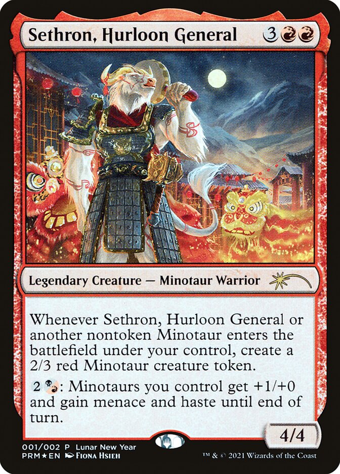 Sethron, Hurloon General [Year of the Ox 2021] | Amazing Games TCG