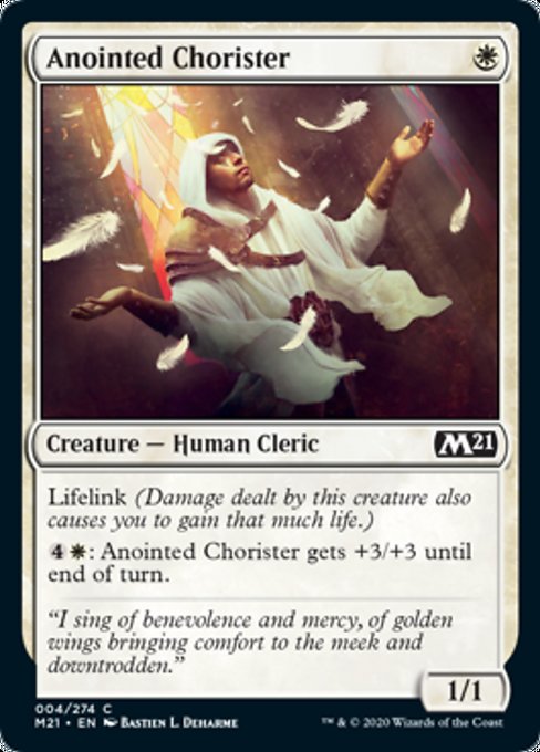 Anointed Chorister [Core Set 2021] | Amazing Games TCG