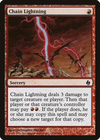 Chain Lightning [Premium Deck Series: Fire and Lightning] | Amazing Games TCG