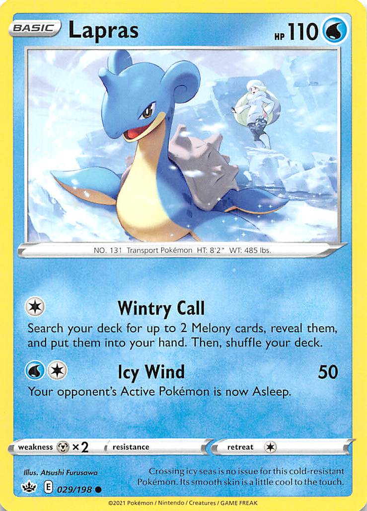 Lapras (029/198) [Sword & Shield: Chilling Reign] | Amazing Games TCG