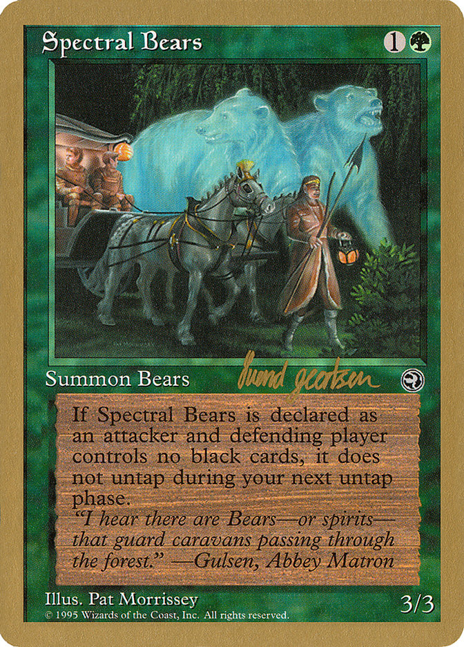 Spectral Bears (Svend Geertsen) [World Championship Decks 1997] | Amazing Games TCG