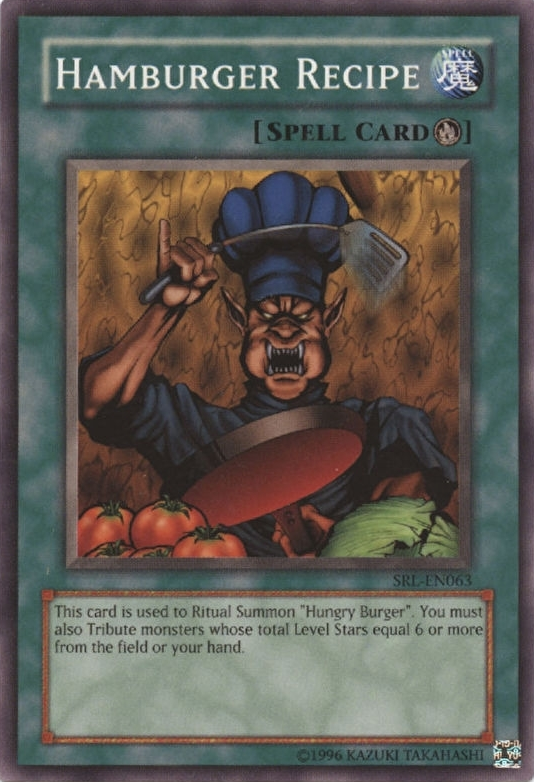 Hamburger Recipe [SRL-063] Common | Amazing Games TCG