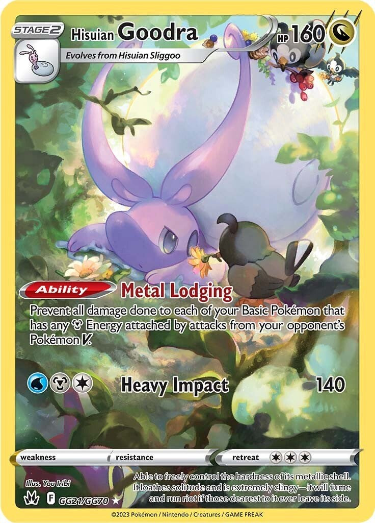 Hisuian Goodra (GG21/GG70) [Sword & Shield: Crown Zenith] | Amazing Games TCG