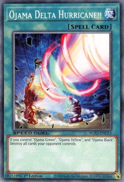 Ojama Delta Hurricane! [SGX1-ENC13] Common | Amazing Games TCG