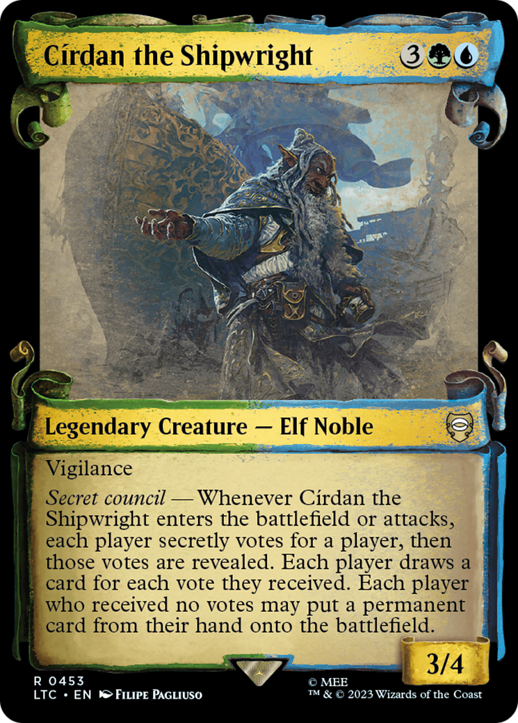 Cirdan the Shipwright [The Lord of the Rings: Tales of Middle-Earth Commander Showcase Scrolls] | Amazing Games TCG