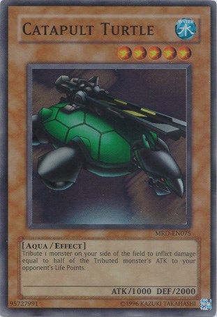 Catapult Turtle [MRD-EN075] Super Rare | Amazing Games TCG