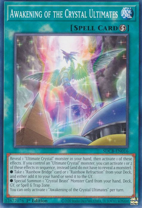 Awakening of the Crystal Ultimates [SDCB-EN016] Common | Amazing Games TCG