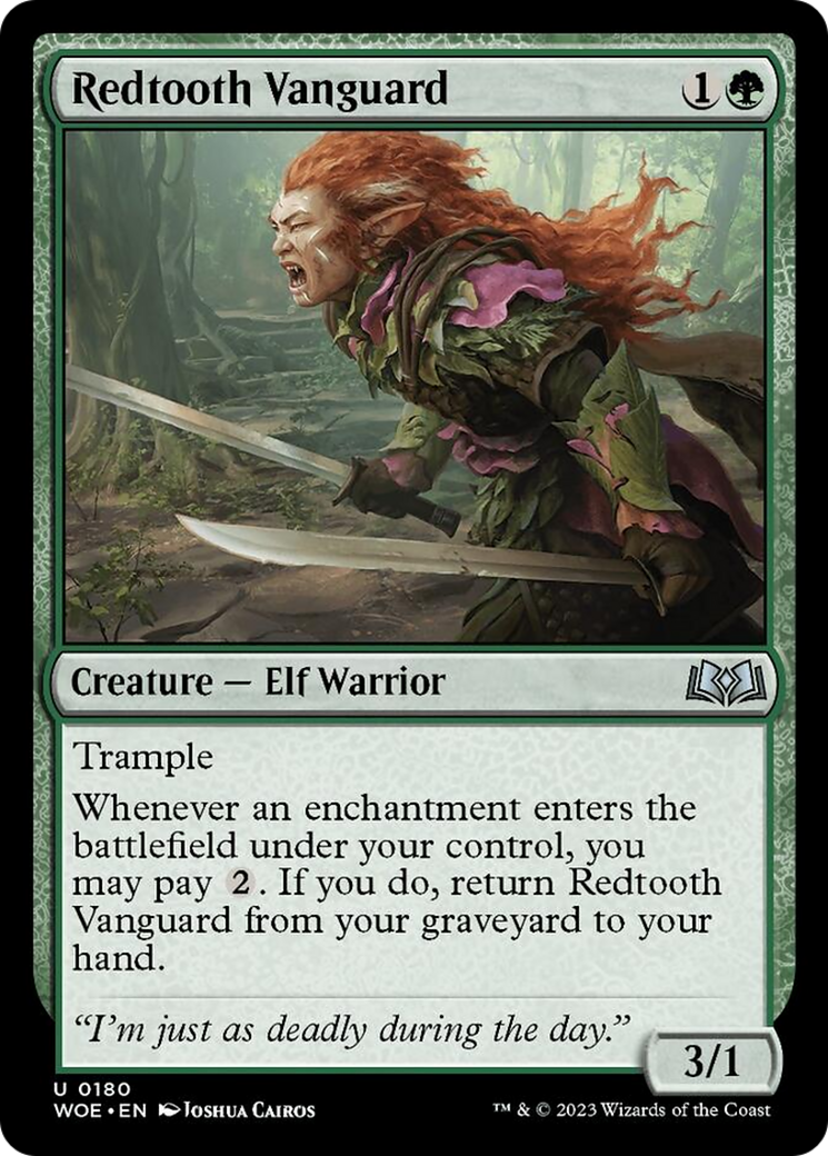 Redtooth Vanguard [Wilds of Eldraine] | Amazing Games TCG