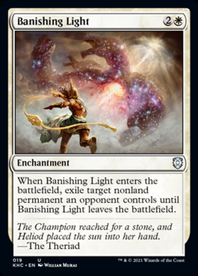 Banishing Light [Kaldheim Commander] | Amazing Games TCG