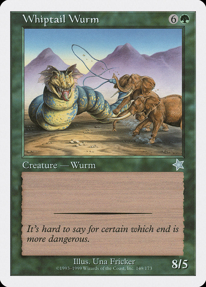 Whiptail Wurm [Starter 1999] | Amazing Games TCG