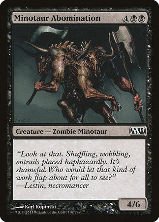 Minotaur Abomination [Magic 2014] | Amazing Games TCG