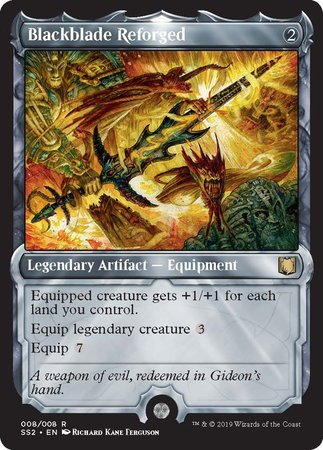 Blackblade Reforged [Signature Spellbook: Gideon] | Amazing Games TCG