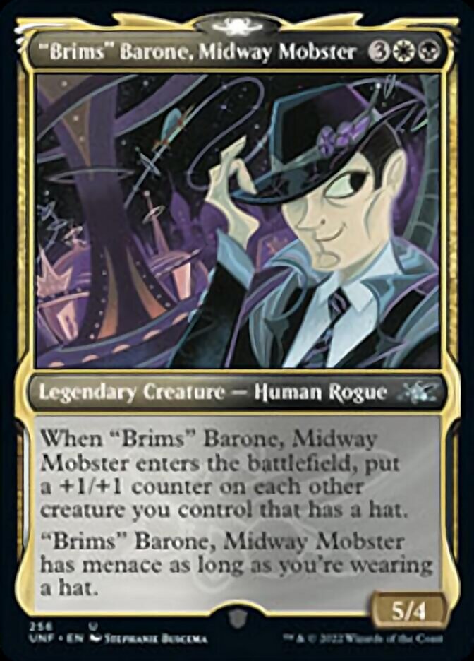 "Brims" Barone, Midway Mobster (Showcase) [Unfinity] | Amazing Games TCG