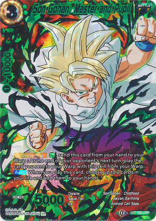 Son Gohan, Master and Pupil (DB1-098) [Dragon Brawl] | Amazing Games TCG