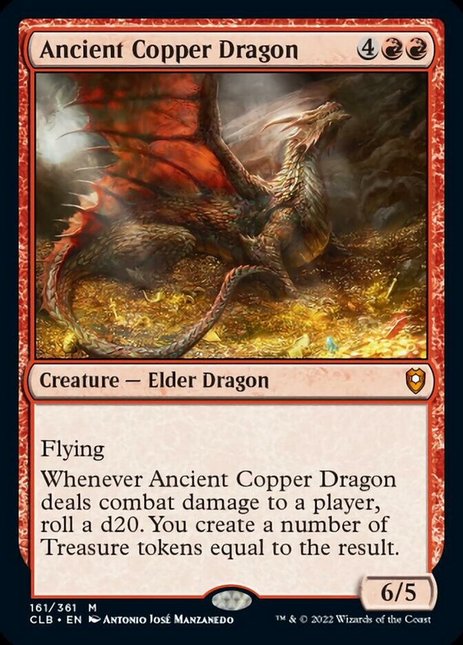 Ancient Copper Dragon [Commander Legends: Battle for Baldur's Gate] | Amazing Games TCG