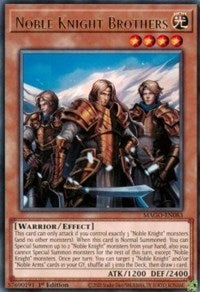 Noble Knight Brothers [MAGO-EN083] Rare | Amazing Games TCG