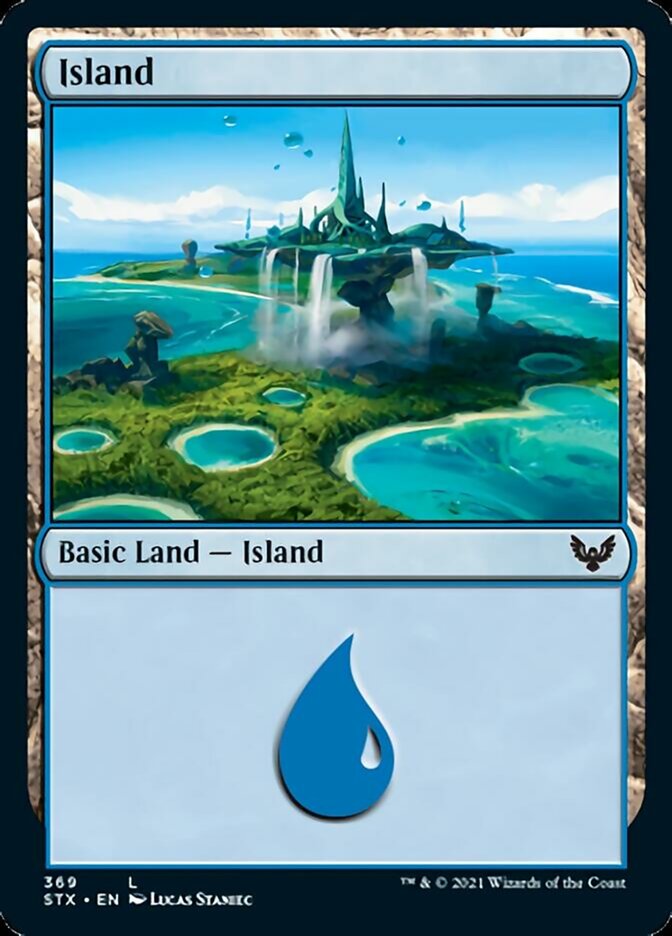 Island (#369) [Strixhaven: School of Mages] | Amazing Games TCG