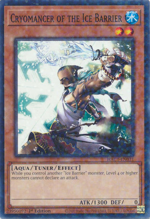 Cryomancer of the Ice Barrier (Duel Terminal) [HAC1-EN031] Common | Amazing Games TCG