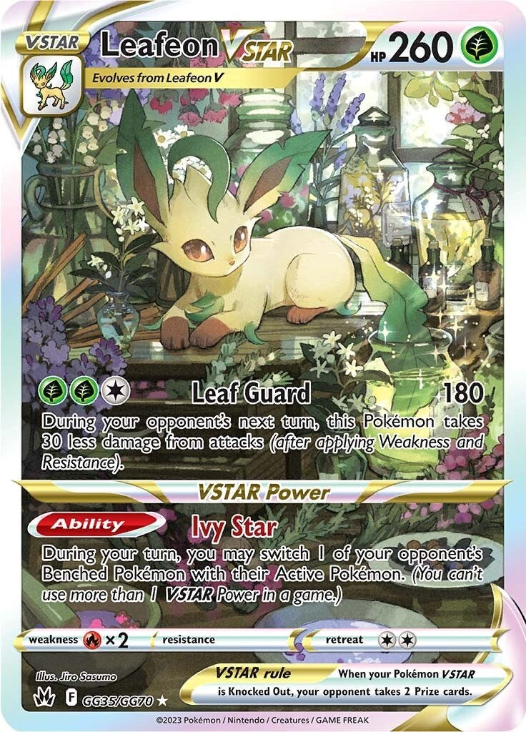 Leafeon VSTAR (GG35/GG70) [Sword & Shield: Crown Zenith] | Amazing Games TCG