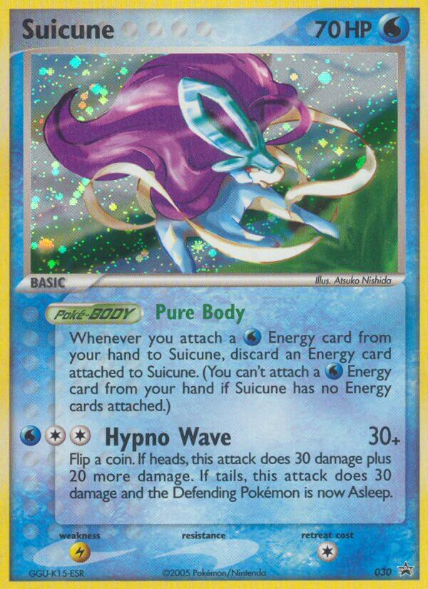 Suicune (030) [Nintendo: Black Star Promos] | Amazing Games TCG