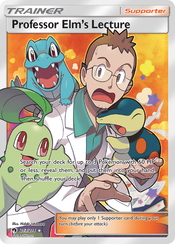 Professor Elm's Lecture (213/214) [Sun & Moon: Lost Thunder] | Amazing Games TCG