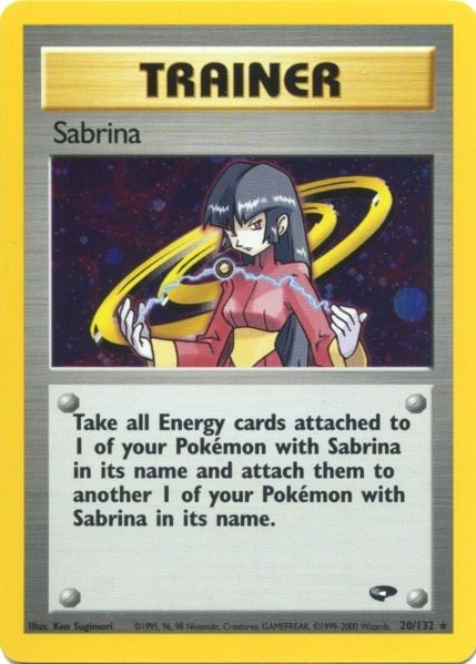 Sabrina (20/132) [Gym Challenge Unlimited] | Amazing Games TCG